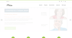 Desktop Screenshot of leadwithcorevalues.com